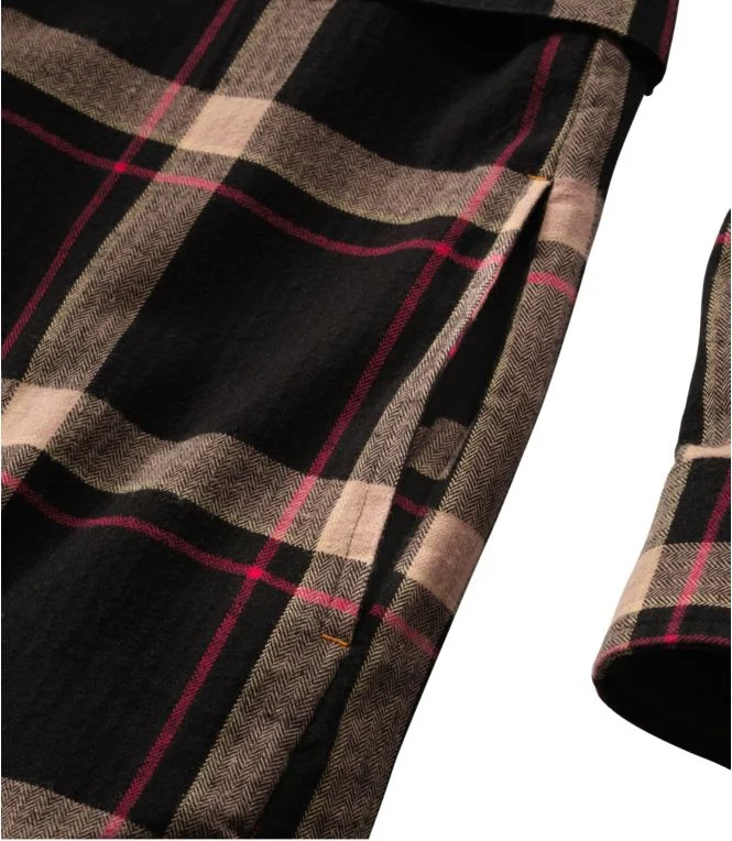 Women''s Signature Camp Flannel Shirt Dress, Button-Front - Image 7