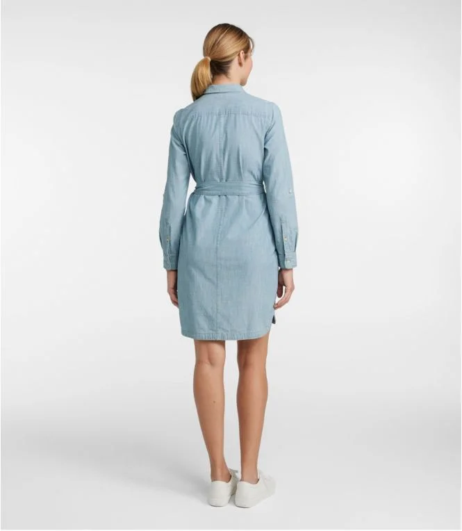 Women''s Signature Camp Shirt Dress, Button-Front - Image 4
