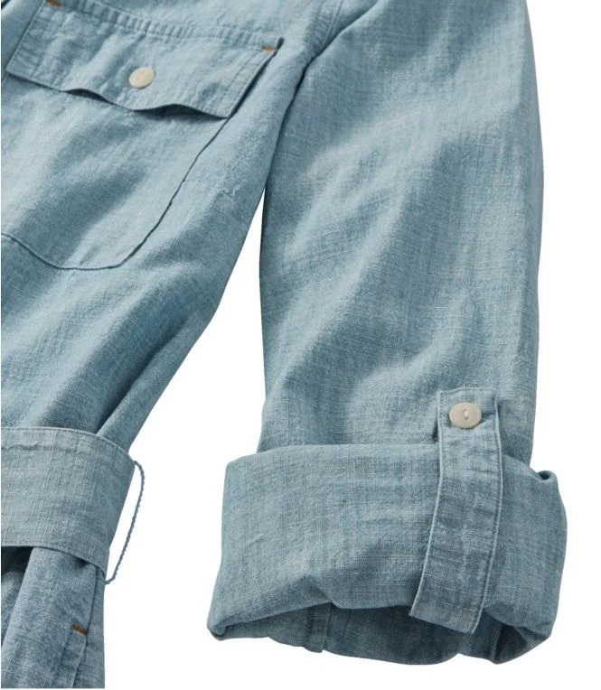 Women''s Signature Camp Shirt Dress, Button-Front - Image 5