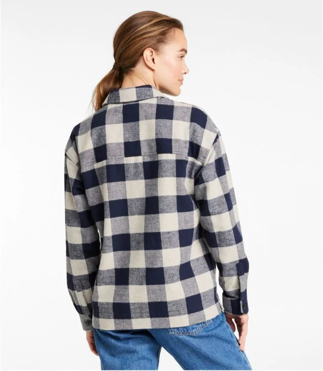 Women''s Signature Chamois Shirt-Jacket, Pattern - Image 4