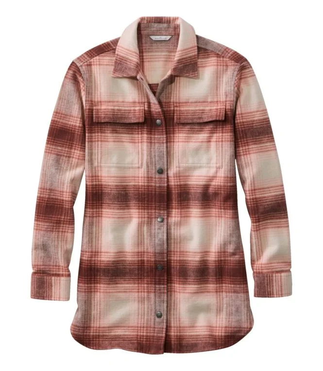 Women''s Signature Chamois Shirt, Snap-Front Plaid - Image 6