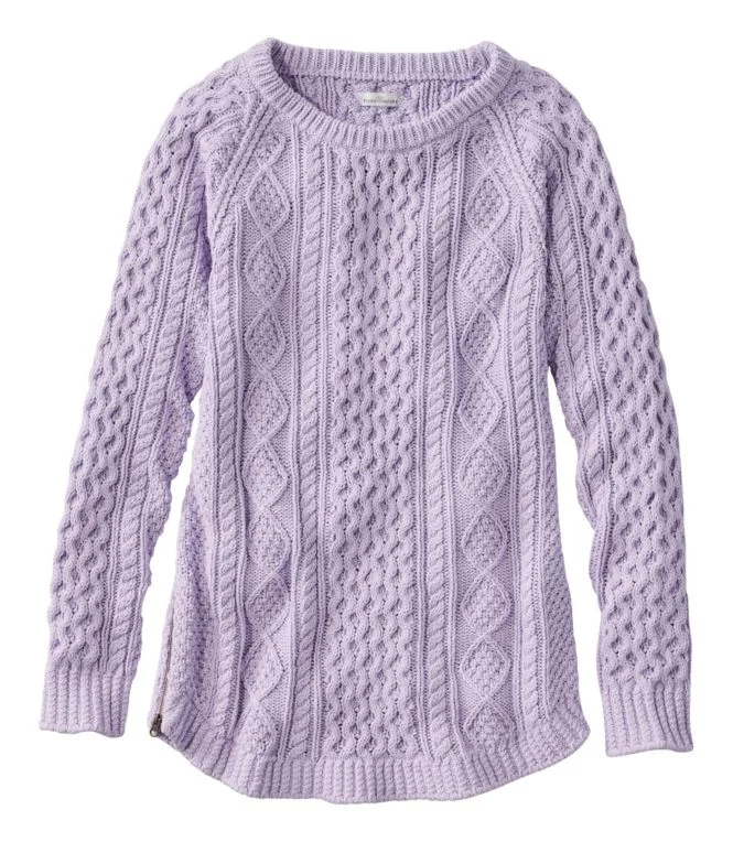 Women''s Signature Cotton Fisherman Tunic Sweater - Image 6