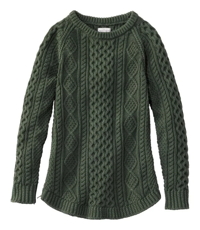 Women''s Signature Cotton Fisherman Tunic Sweater - Image 8