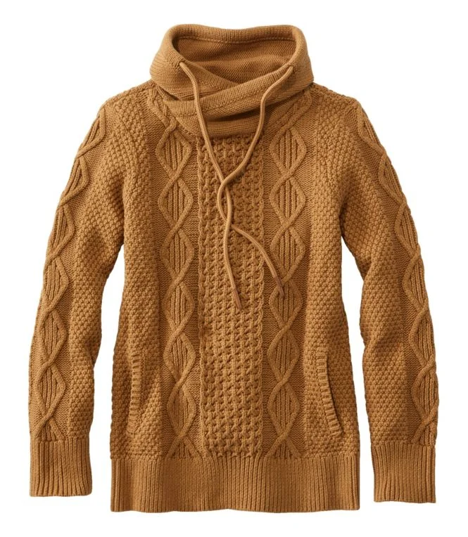 Women''s Signature Cotton Funnelneck Sweater - Image 10