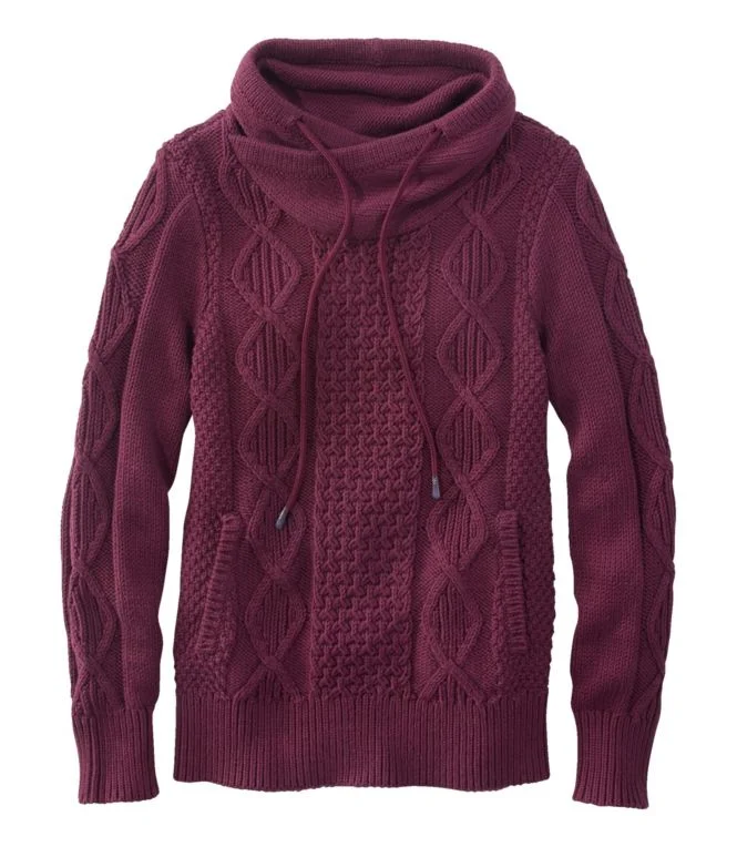 Women''s Signature Cotton Funnelneck Sweater - Image 7