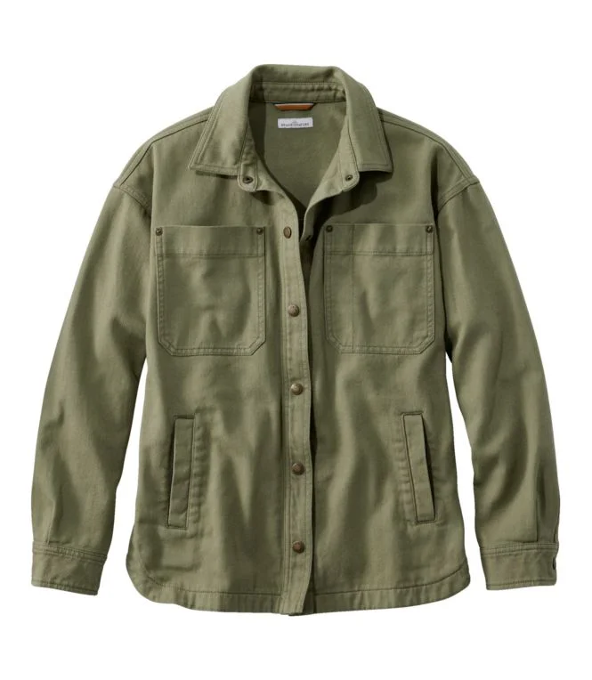 Alternative view of Women''s Signature Cotton Twill Shacket