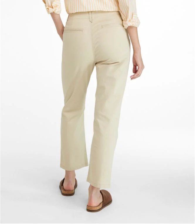 Women''s Signature Easy-Cotton Pleated Chinos, Ankle - Image 4