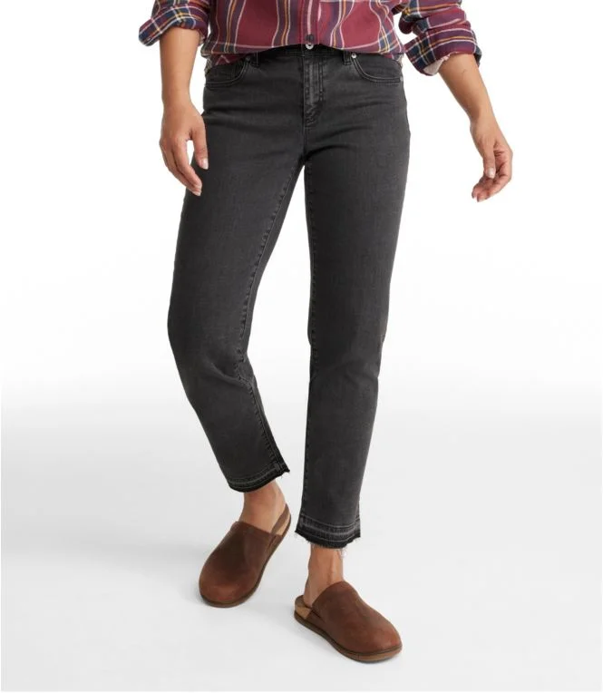 Women''s Signature Organic Denim Boyfriend Jeans, Low-Rise Straight-Leg - Image 9