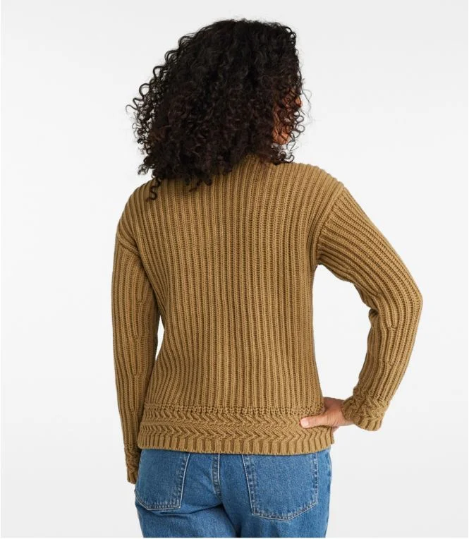 Women''s Signature Original Cotton Ribbed Sweater, Mockneck - Image 4