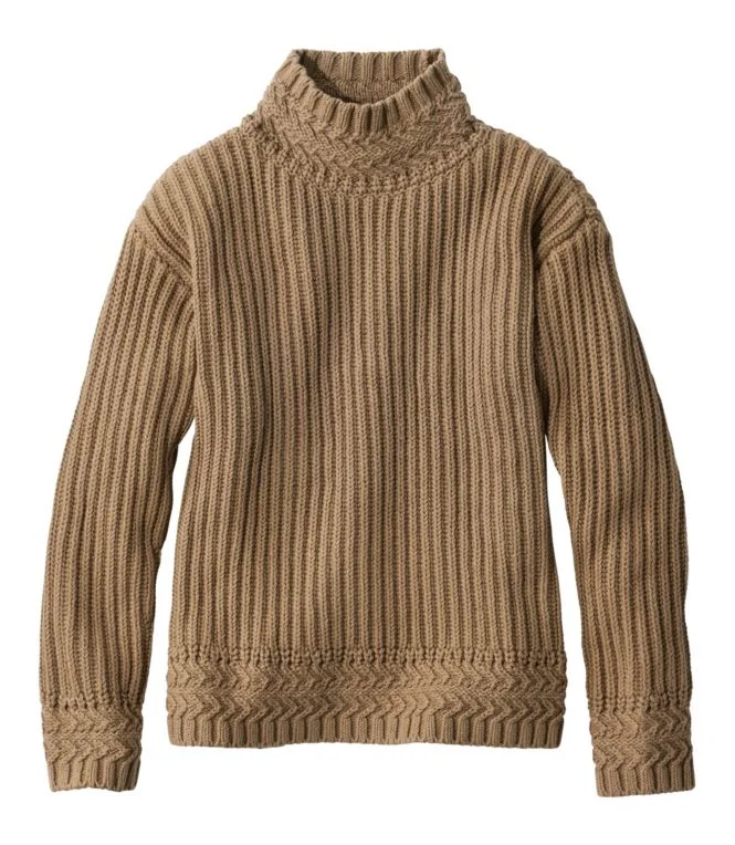 Women''s Signature Original Cotton Ribbed Sweater, Mockneck - Image 8
