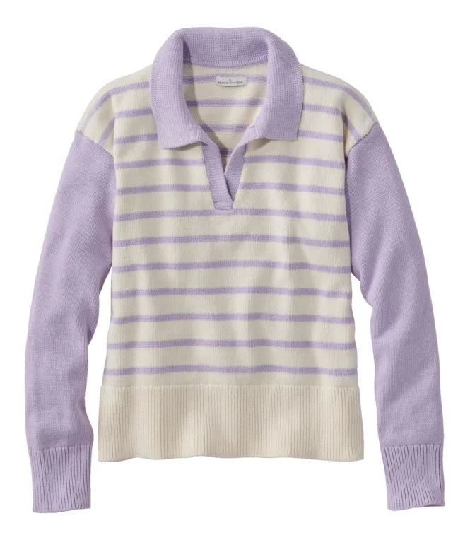 Women''s Signature Original Cotton Sweater, Polo - Image 8