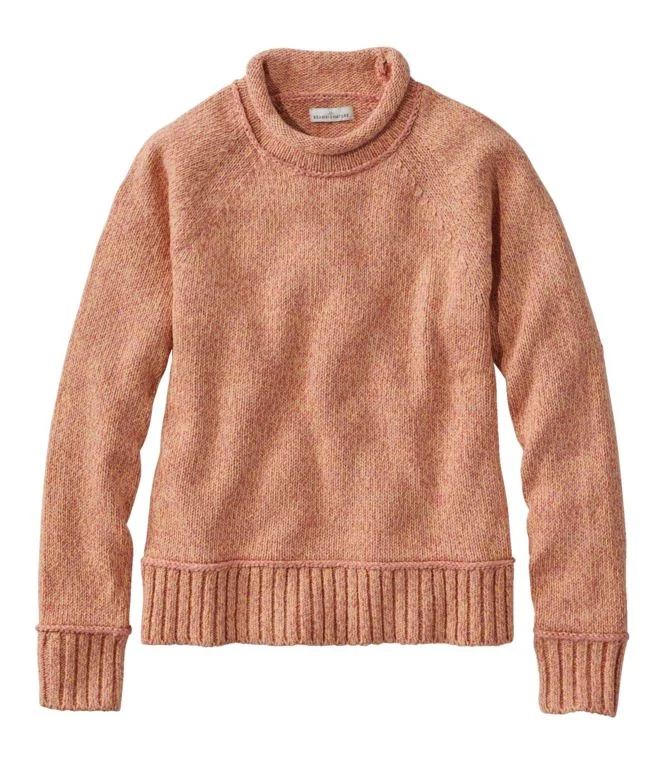 Women''s Signature Original Cotton Sweater, Rollneck