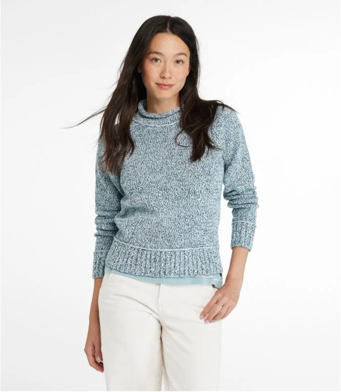 Women''s Signature Original Cotton Sweater, Rollneck - Image 3