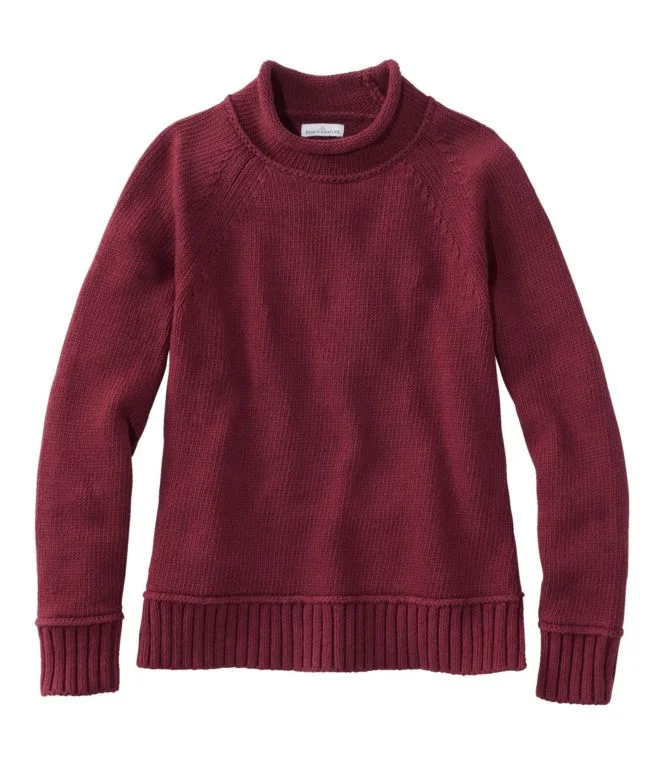 Women''s Signature Original Cotton Sweater, Rollneck - Image 7