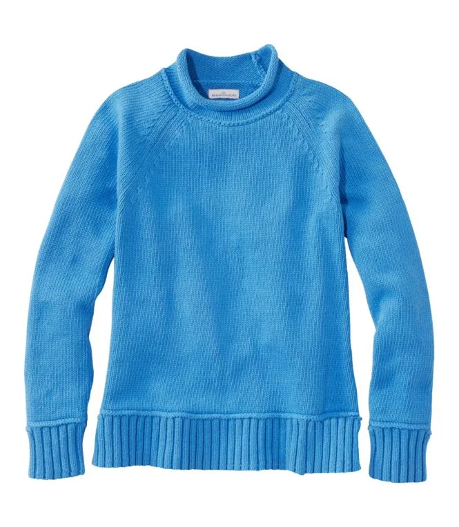 Women''s Signature Original Cotton Sweater, Rollneck - Image 9