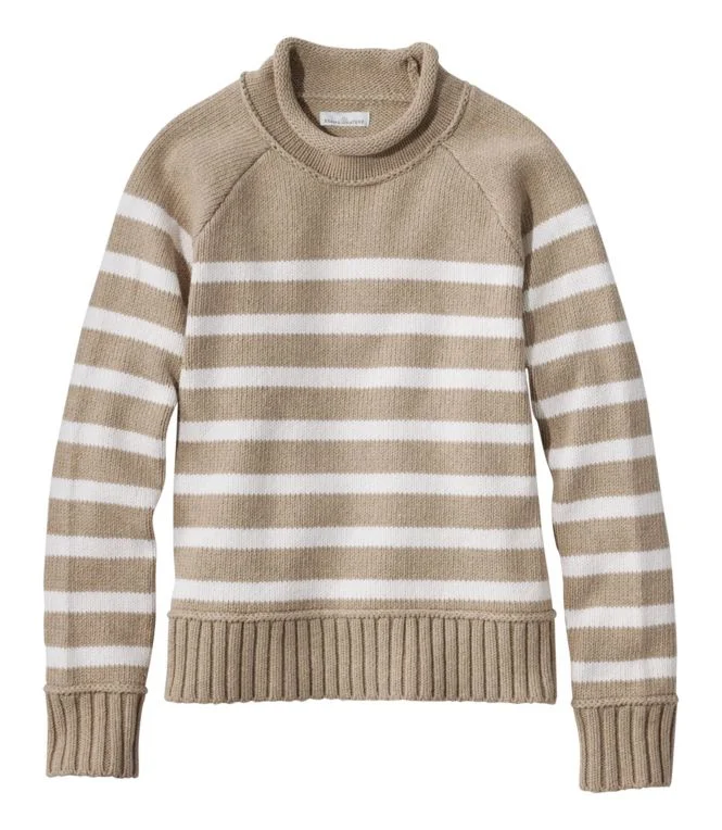 Alternative view of Women''s Signature Original Cotton Sweater, Rollneck Novelty