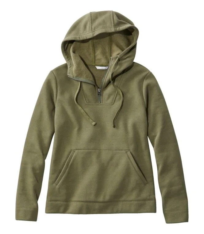 Alternative view of Women''s Signature Quarter-Zip Hooded Sweatshirt