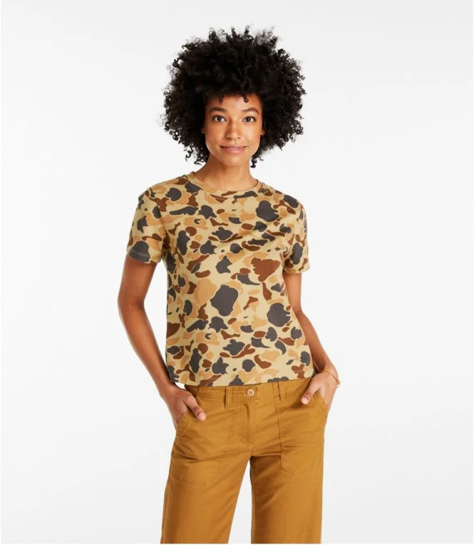 Women''s Signature Rangeley Cotton Tee, Boxy - Image 3