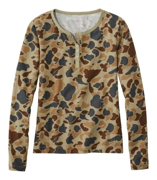 Women''s Signature Rangeley Cotton Tee, Henley - Image 9