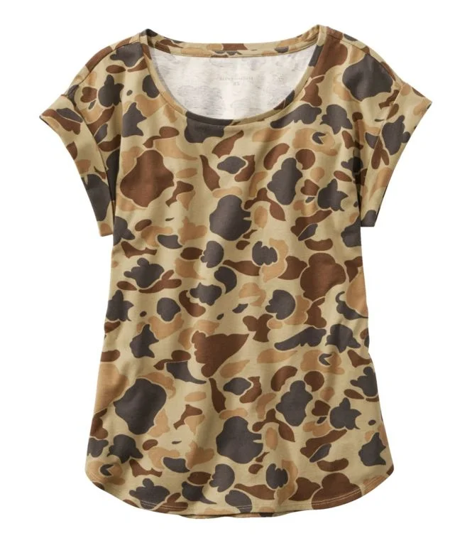 Women''s Signature Rangeley Cotton Tee, Scoopneck - Image 4