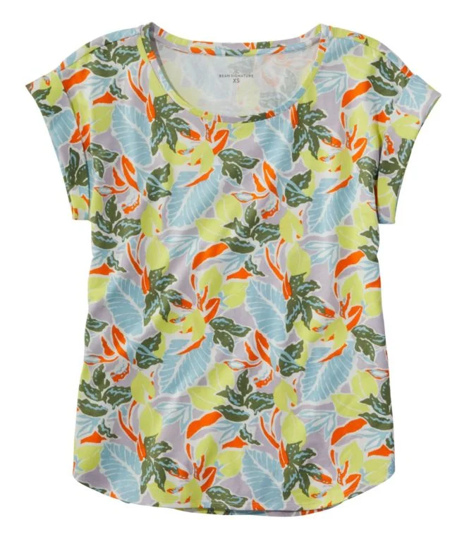 Women''s Signature Rangeley Cotton Tee, Scoopneck - Image 5