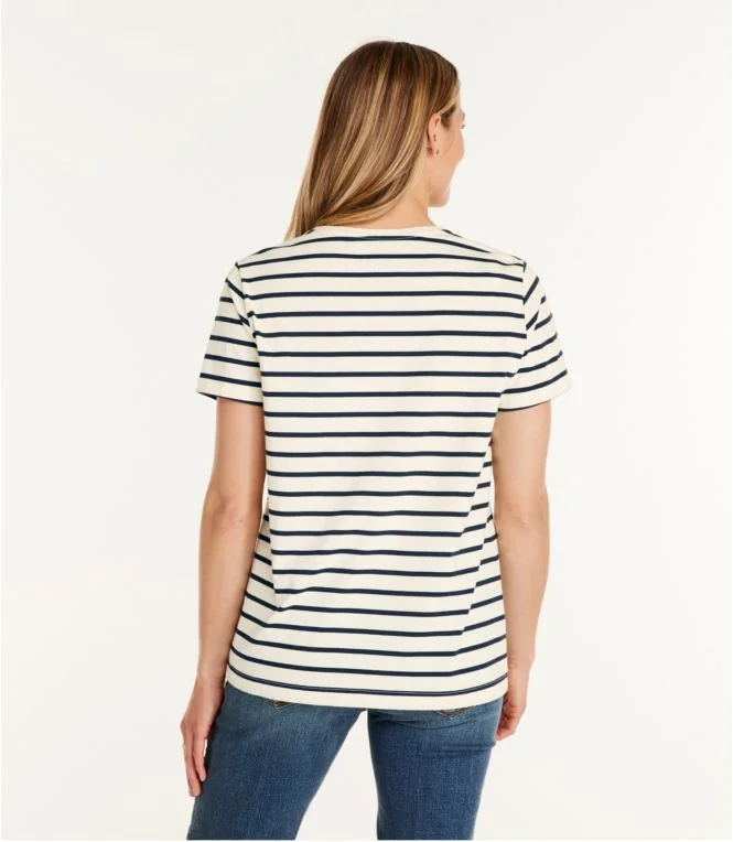 Women''s Signature Rangeley Cotton Tee, V-Neck - Image 4