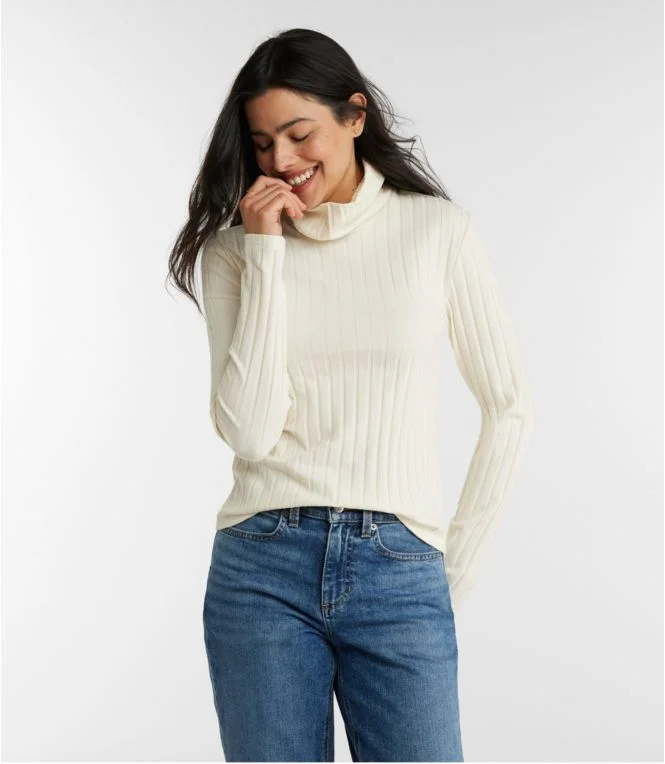 Alternative view of Women''s Signature Ribbed Turtleneck