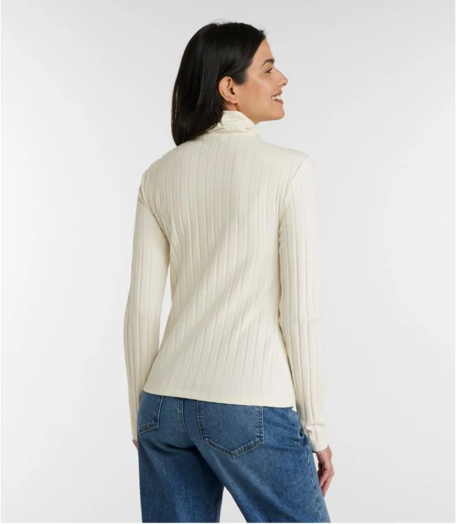 Women''s Signature Ribbed Turtleneck - Image 3