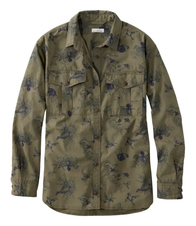 Alternative view of Women''s Signature Soft Poplin Shirt, Novelty