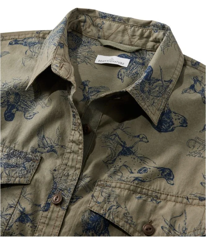 Women''s Signature Soft Poplin Shirt, Novelty - Image 5