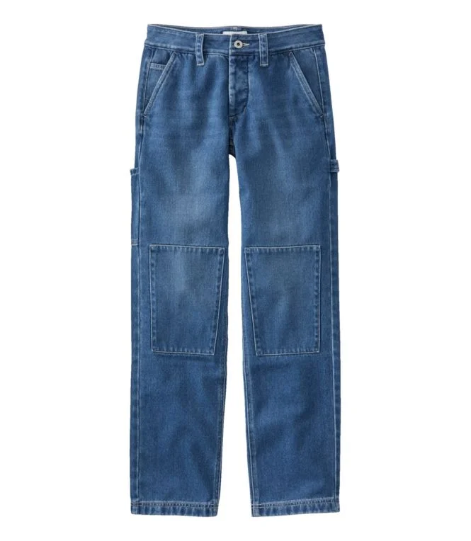 Women''s Signature Super-Soft Jeans, High-Rise Straight-Leg Carpenter - Image 4