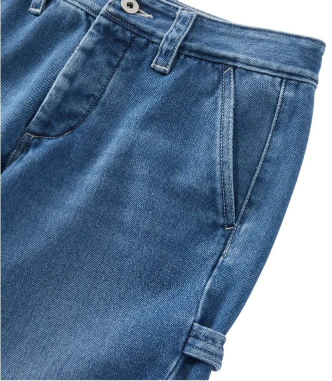 Women''s Signature Super-Soft Jeans, High-Rise Straight-Leg Carpenter - Image 4