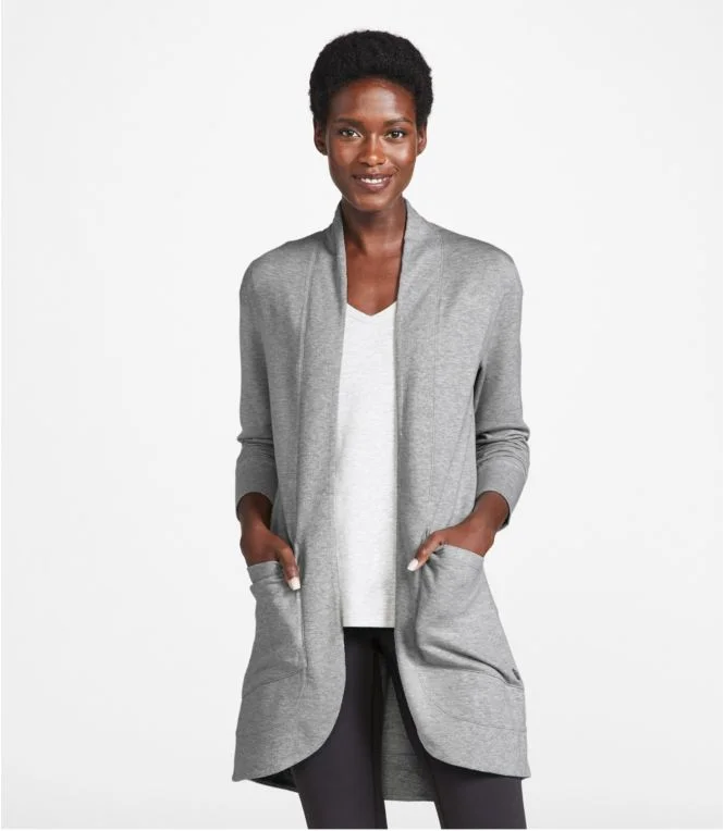 Women''s SoftFlex Long Open Cardigan - Image 3