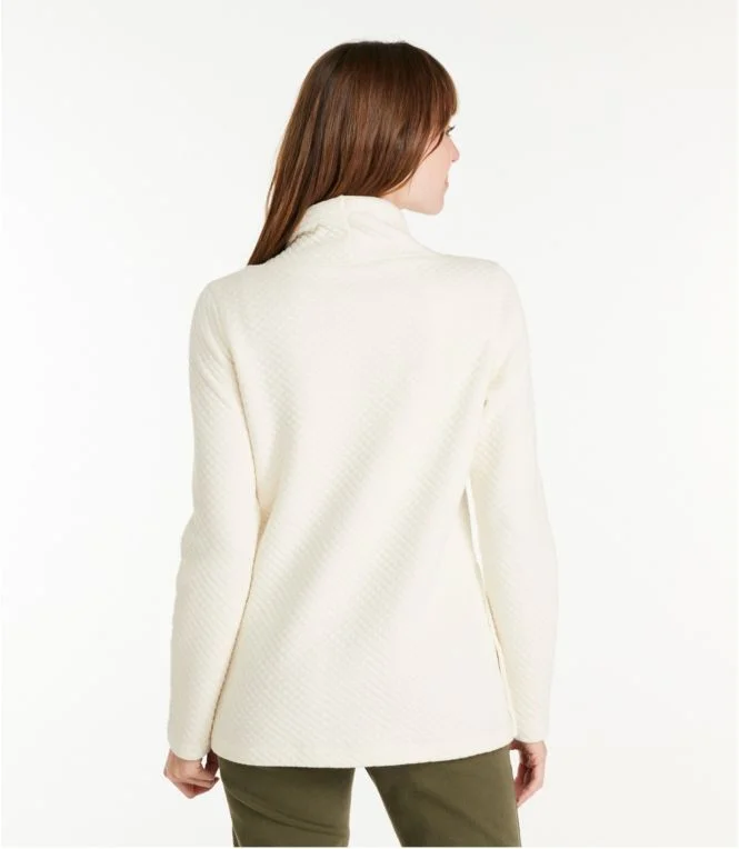 Women''s SoftLight Quilted Top, Funnelneck Pullover - Image 4