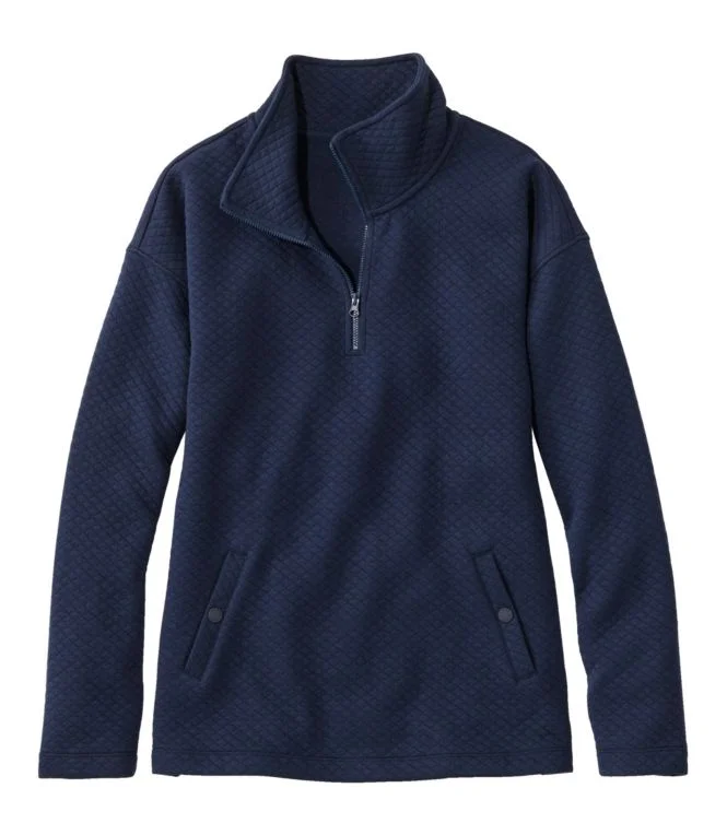 Women''s SoftLight Quilted Top, Quarter-Zip - Image 8