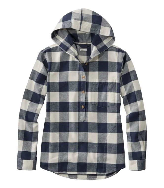 Women''s Soft-Brushed Flannel Hoodie