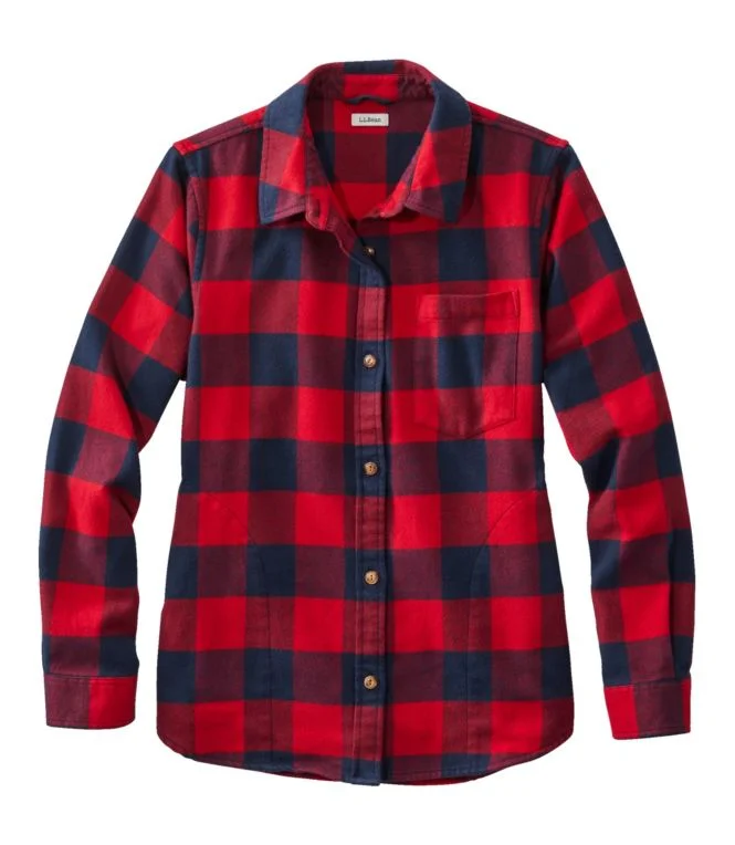 Women''s Soft-Brushed Flannel Shirt - Image 14