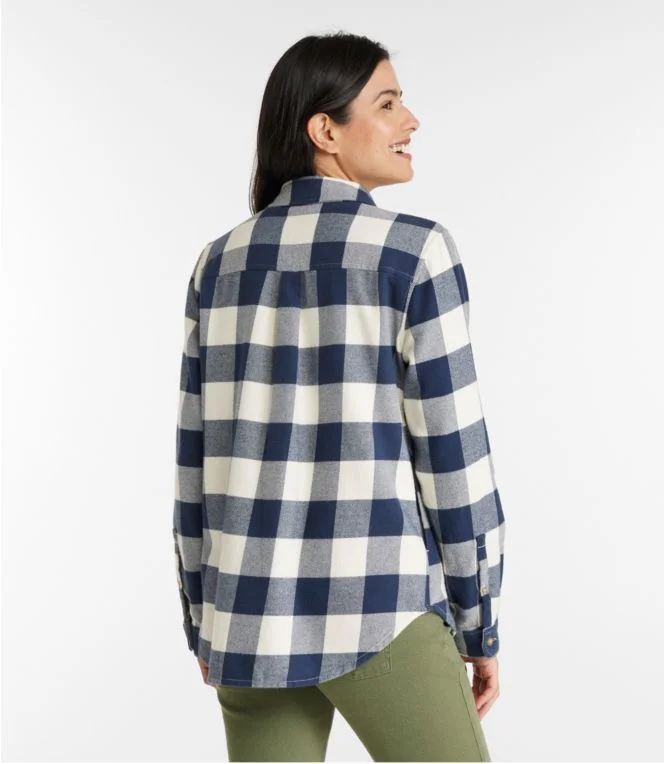 Women''s Soft-Brushed Flannel Shirt - Image 4