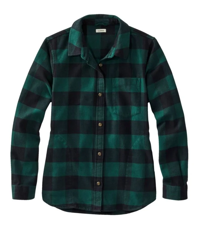 Women''s Soft-Brushed Flannel Shirt - Image 13