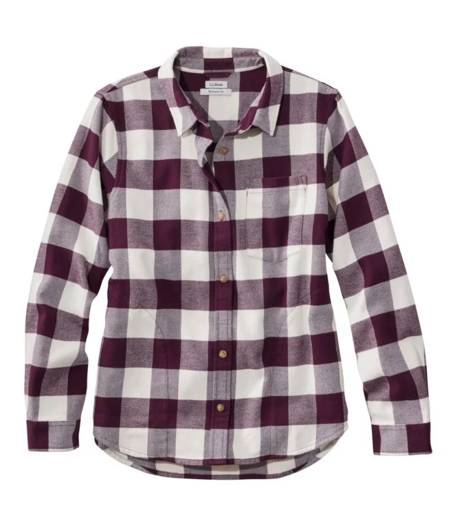 Women''s Soft-Brushed Flannel Shirt - Image 8