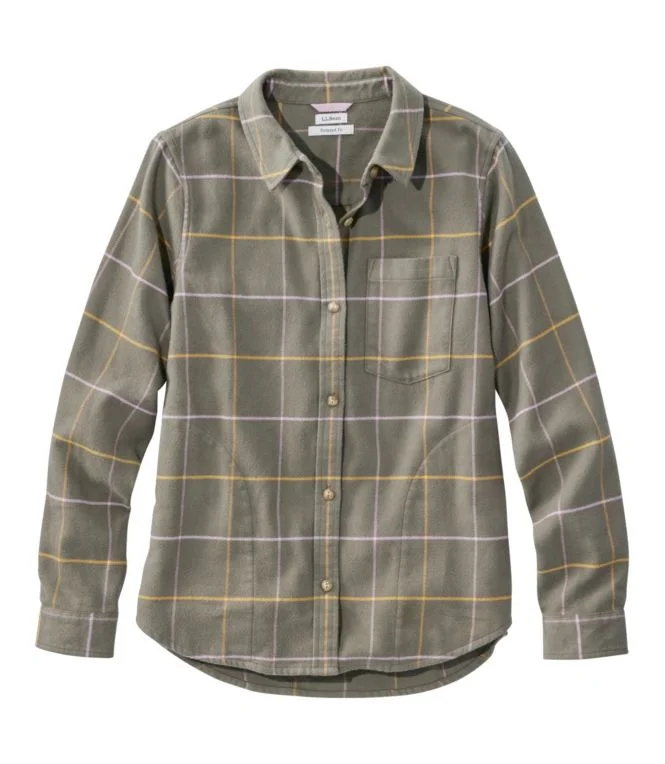 Women''s Soft-Brushed Flannel Shirt - Image 9