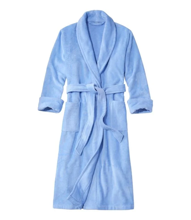 Women''s Soft Plush Terry Robe