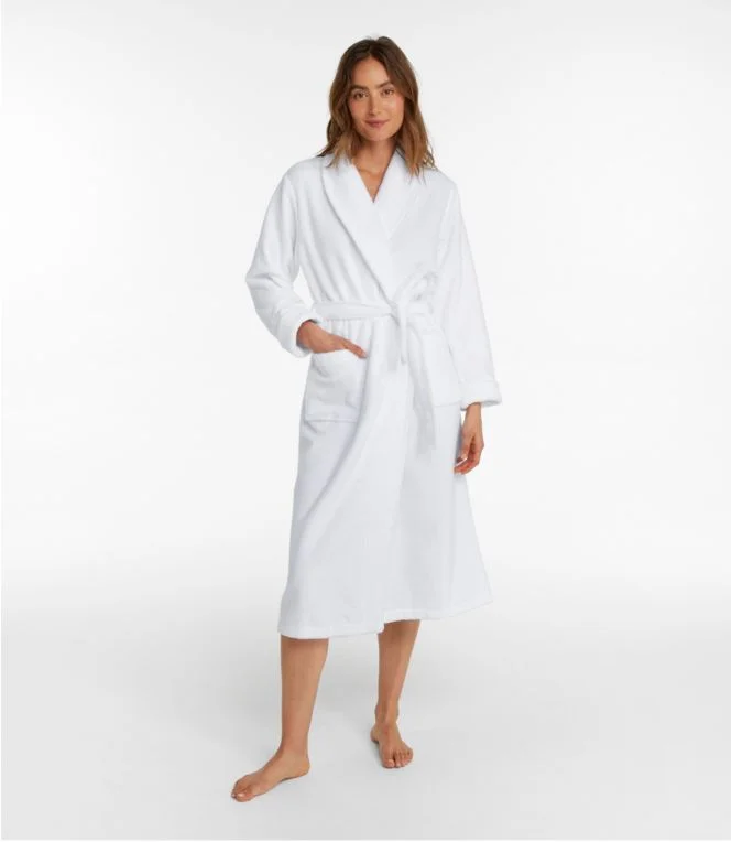Women''s Soft Plush Terry Robe - Image 3