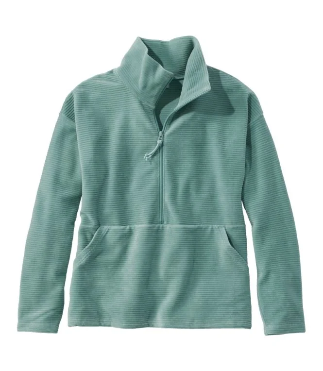 Women''s Soft Stretch Corduroy Pullover, Half-Zip - Image 7