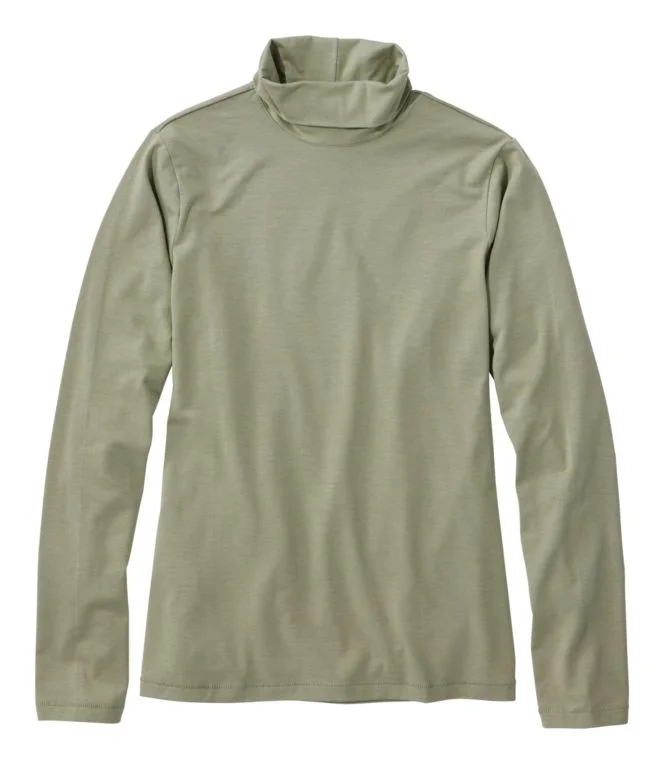 Women''s Soft Stretch Supima Tee, Turtleneck - Image 8