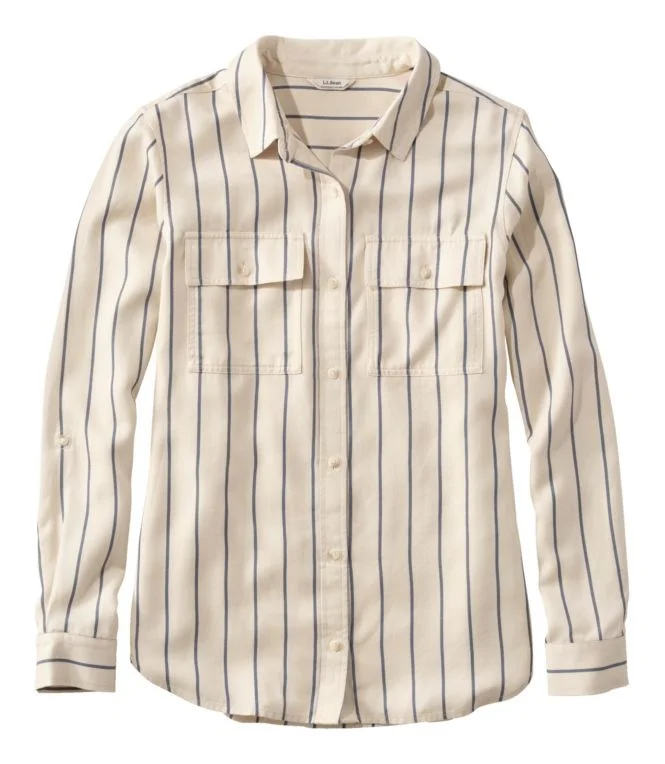 Women''s Soft-Washed Tencel Utility Shirt - Image 10