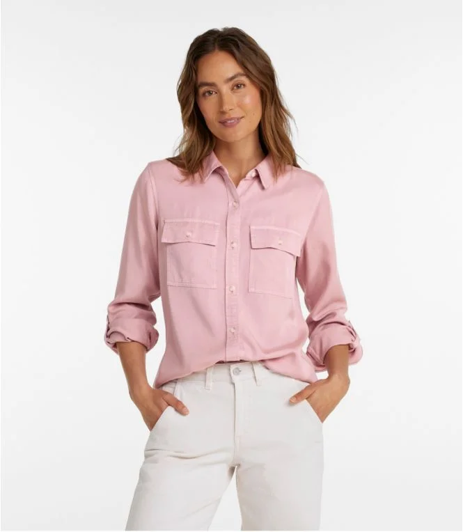 Women''s Soft-Washed Tencel Utility Shirt - Image 3
