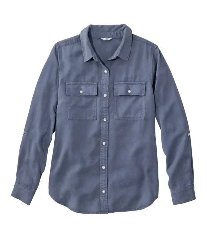 Women''s Soft-Washed Tencel Utility Shirt - Image 7