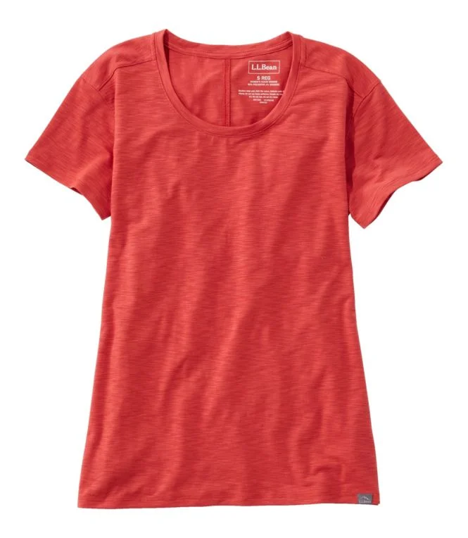 Alternative view of Women''s Streamside Tee, Short-Sleeve Open Crewneck