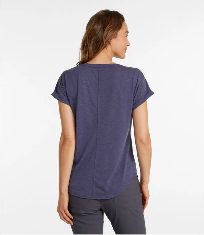 Women''s Streamside Tee, Short-Sleeve Splitneck - Image 4